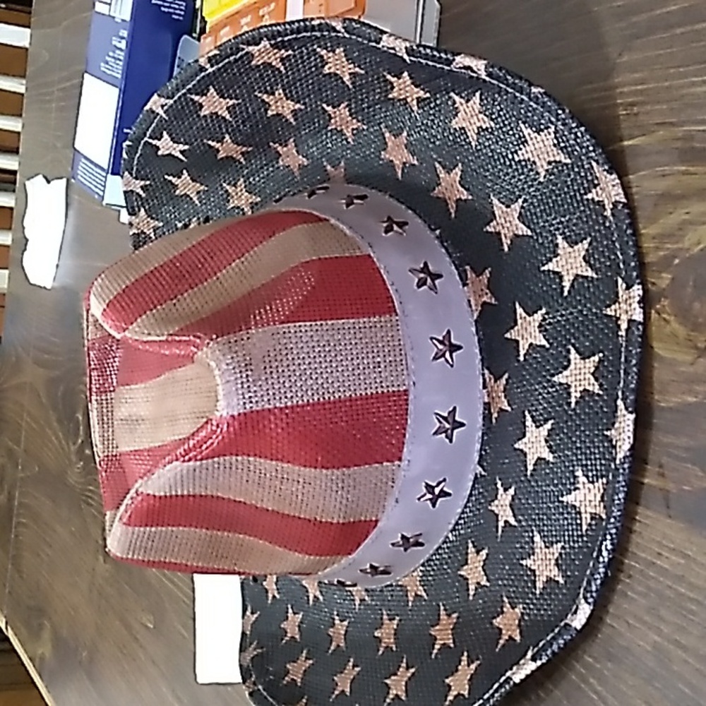 NWOT COWBOY HAT AMERICANA UNISEX